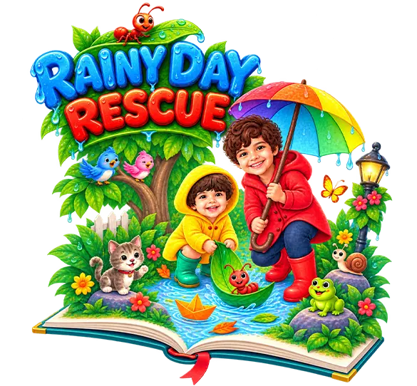 The Rainy Day Rescue by Wandernest Tales